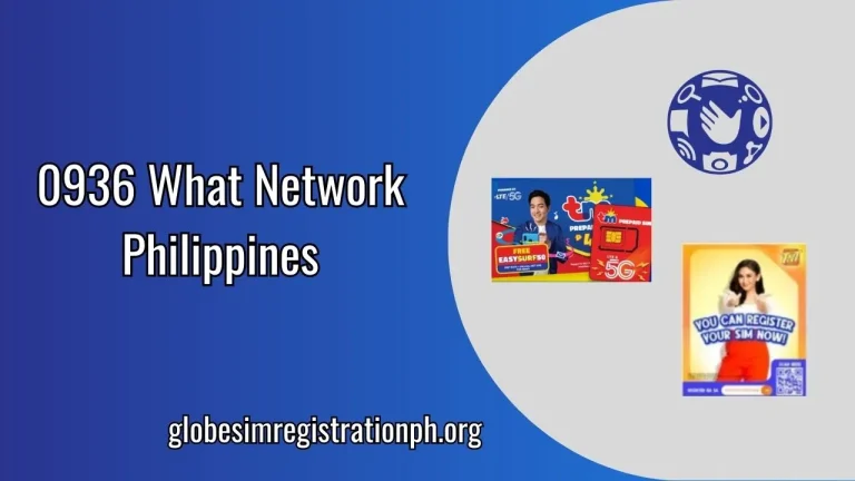 0936 What Network Philippines (TNT, Globe or TM)
